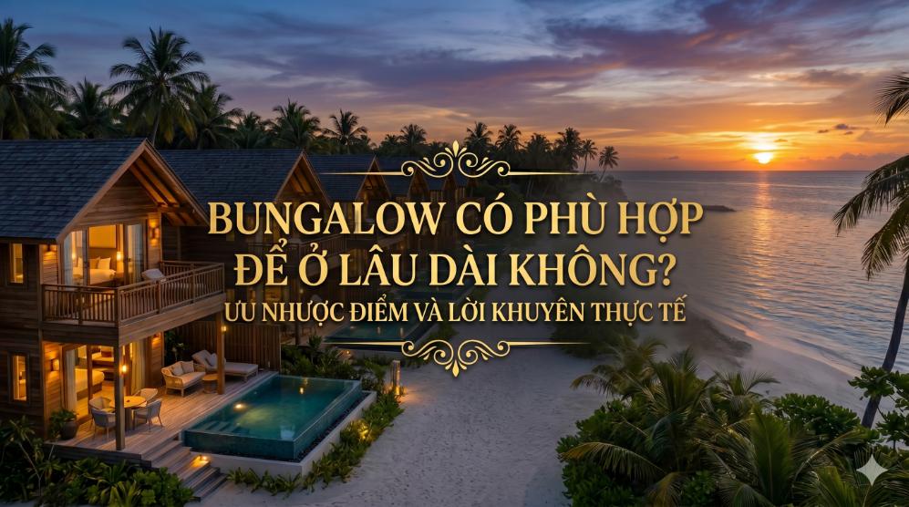 Bungalow Có Phù Hợp Để Ở Lâu Dài Không? Ưu Nhược Điểm Và Lời Khuyên Thực Tế