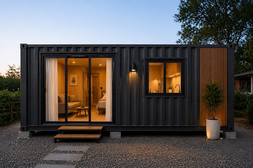Container 1 khối (20ft) – Nhà nhỏ cơ bản