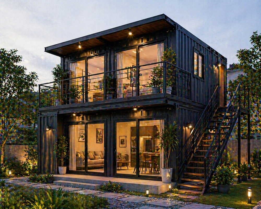 Container 2 tầng – Tối đa diện tích