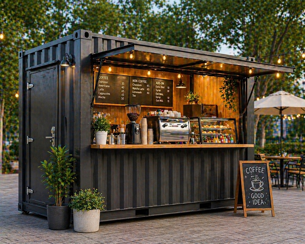 Container cafe, kiosk kinh doanh