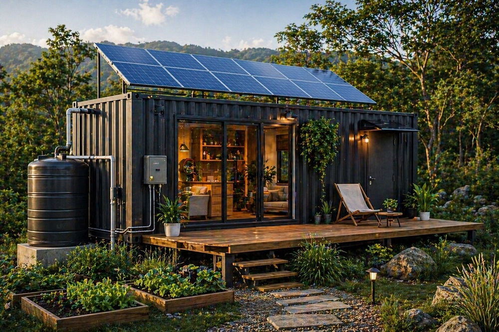Container off-grid (tự cung tự cấp)