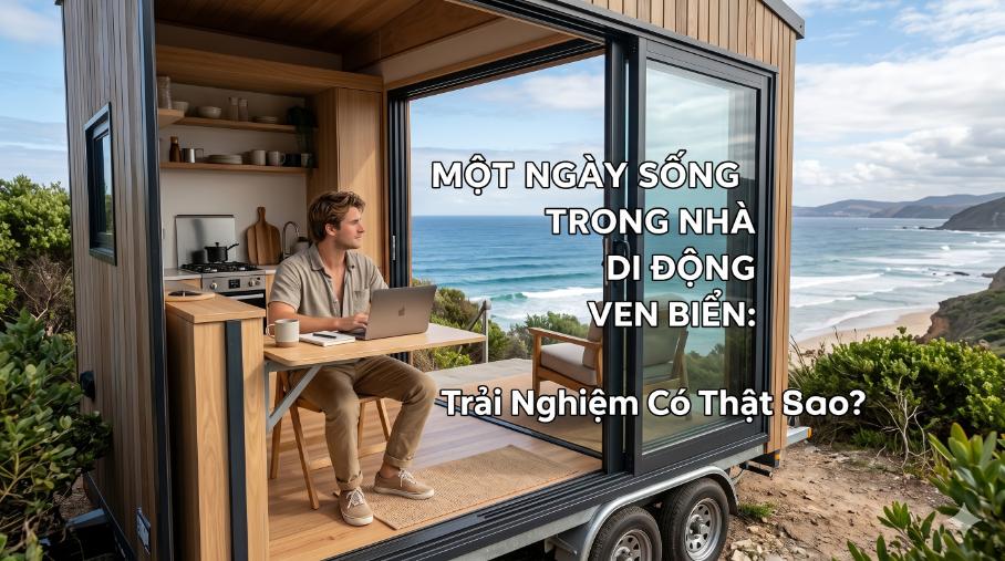 Một Ngày Sống Trong Nhà Di Động Ven Biển: Trải Nghiệm Có Thật Ra Sao?