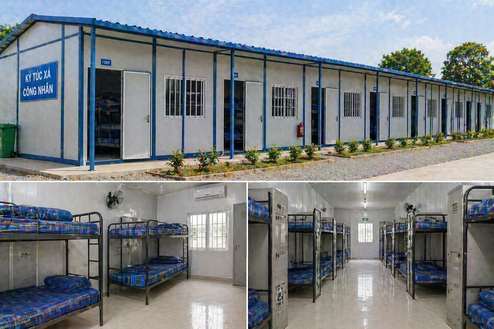 Nhà công nhân dạng ký túc xá