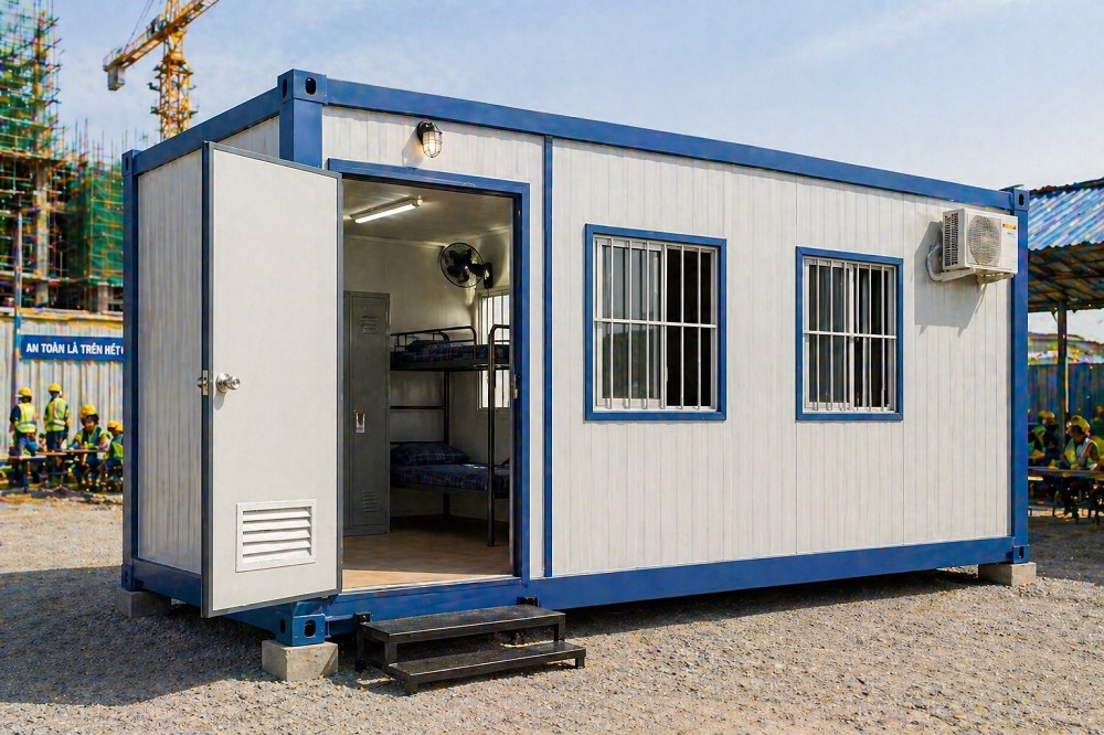 Nhà container công nhân