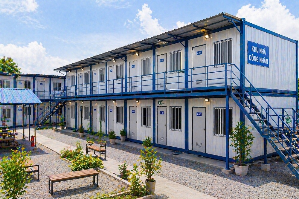 Nhà container ghép dãy