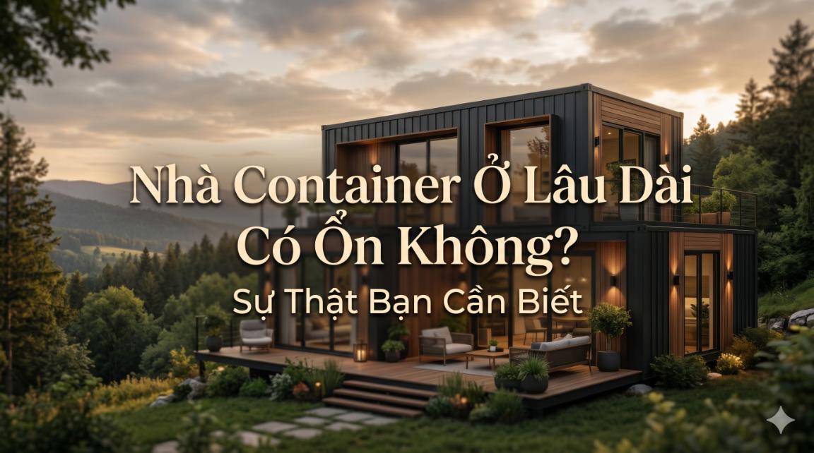 Nhà Container Ở Lâu Dài Có Ổn Không? Sự Thật Bạn Cần Biết