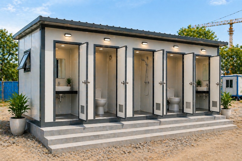 Nhà vệ sinh di động lắp ghép panel