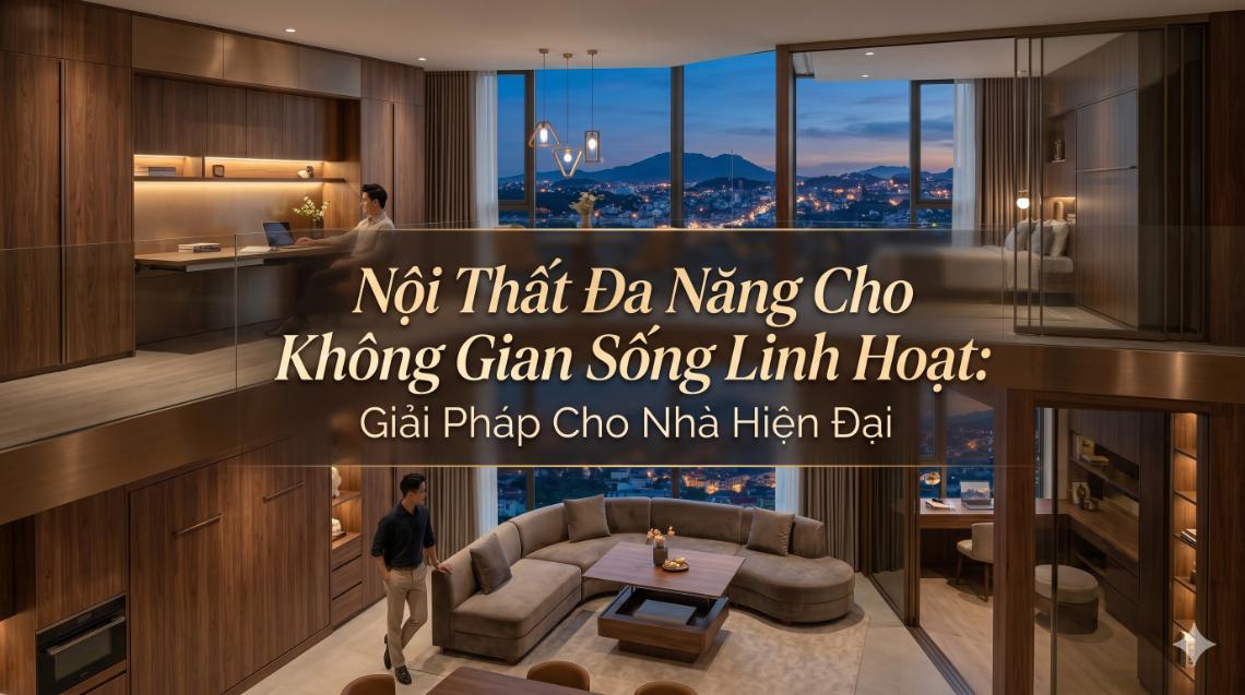 Nội Thất Đa Năng Cho Không Gian Sống Linh Hoạt: Giải Pháp Cho Nhà Hiện Đại