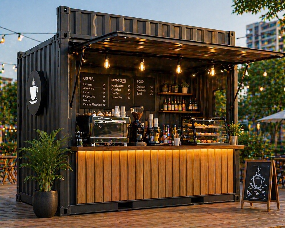 Quầy bán hàng container