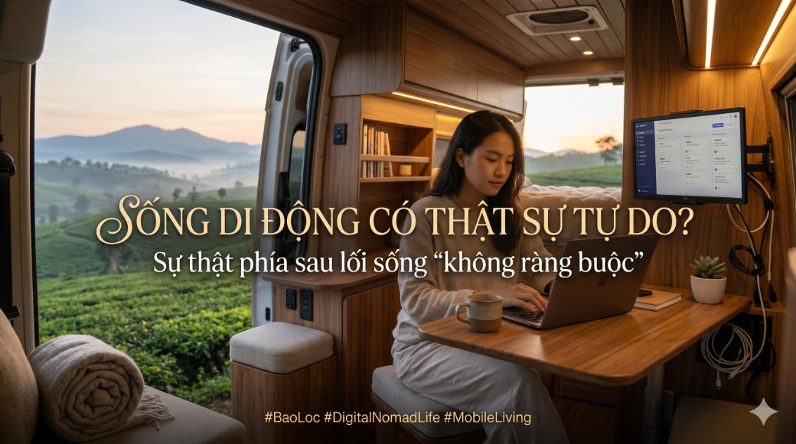 Sống di động có thật sự tự do? Sự thật phía sau lối sống “không ràng buộc”