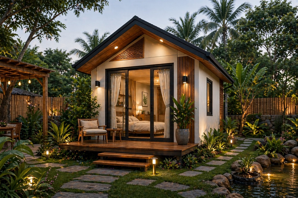 Tiny House bungalow sân vườn