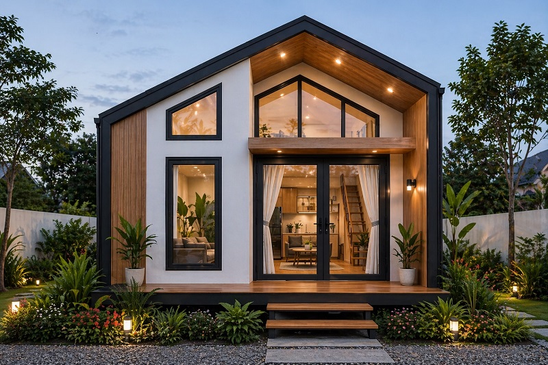 Tiny House gác lửng