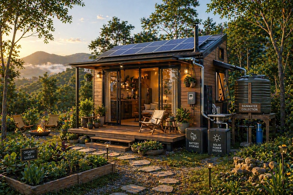 Tiny House off-grid (sống xanh)